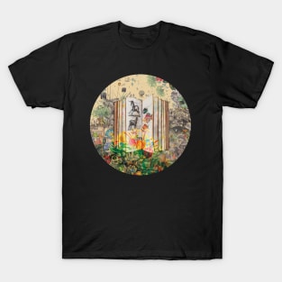 Floral book garden T-Shirt